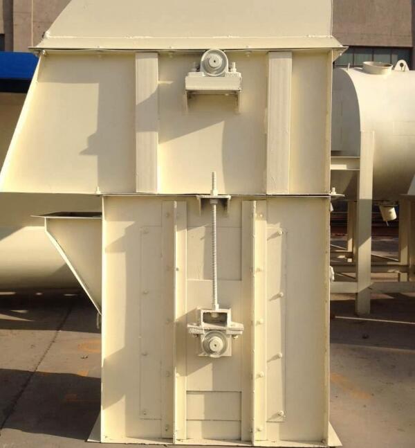 垂直斗式提升機(jī)料斗接觸殼體如何解決？